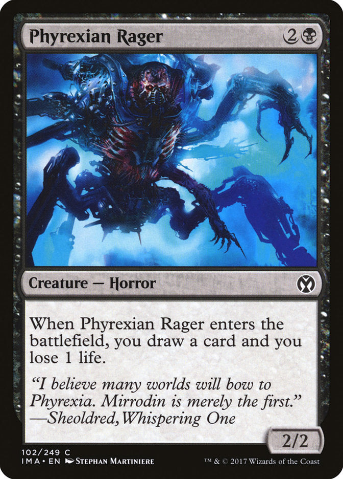 Phyrexian Rager [Iconic Masters] | Boutique FDB TCG