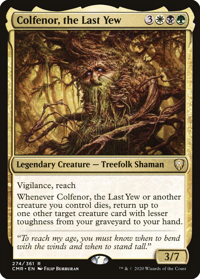 Colfenor, the Last Yew [Commander Legends] | Boutique FDB TCG