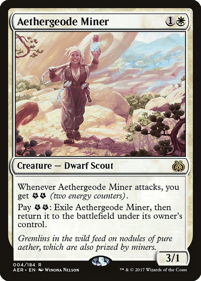 Aethergeode Miner [Aether Revolt] | Boutique FDB TCG