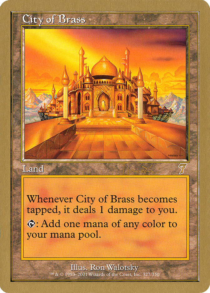 City of Brass (Jan Tomcani) [World Championship Decks 2001] | Boutique FDB TCG