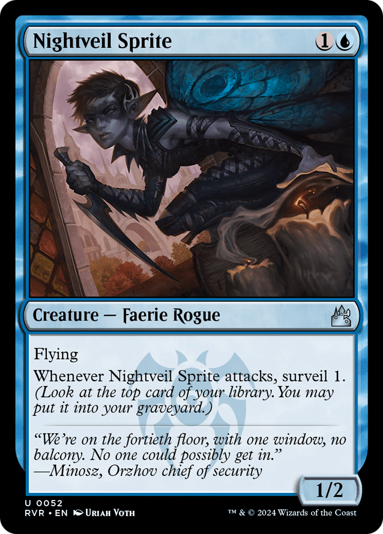 Nightveil Sprite [Ravnica Remastered] | Boutique FDB TCG