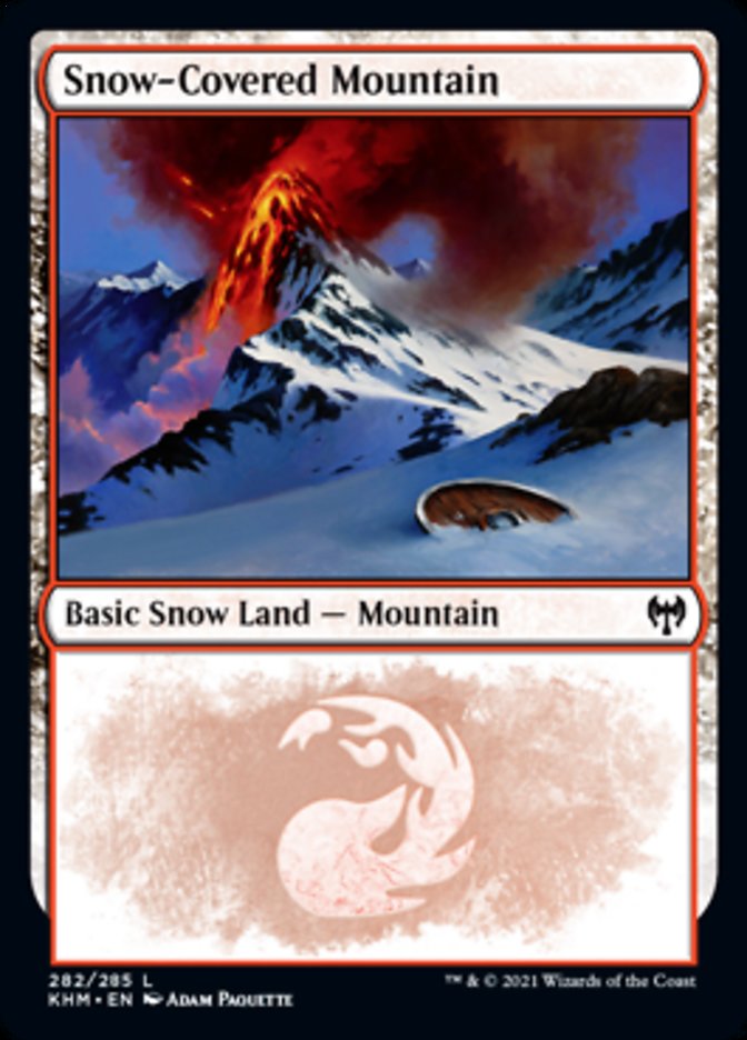 Snow-Covered Mountain (282) [Kaldheim] | Boutique FDB TCG