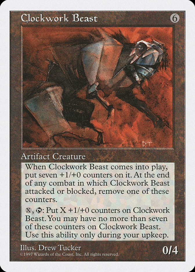 Clockwork Beast [Fifth Edition] | Boutique FDB TCG