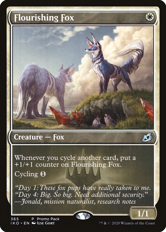 Flourishing Fox (Promo Pack) [Ikoria: Lair of Behemoths Promos] | Boutique FDB TCG