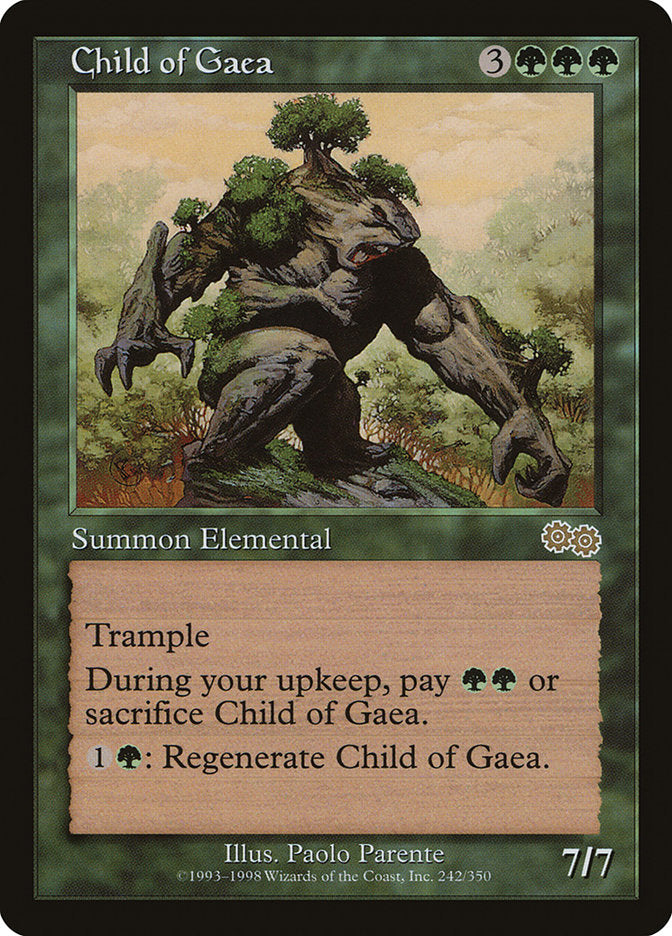 Child of Gaea [Urza's Saga] | Boutique FDB TCG