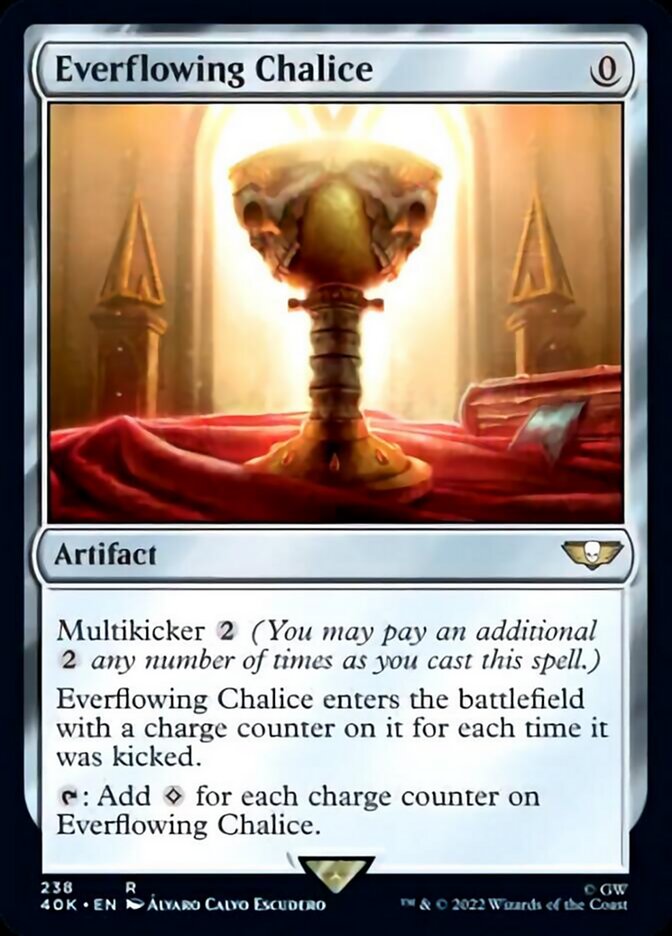Everflowing Chalice (Surge Foil) [Warhammer 40,000] | Boutique FDB TCG