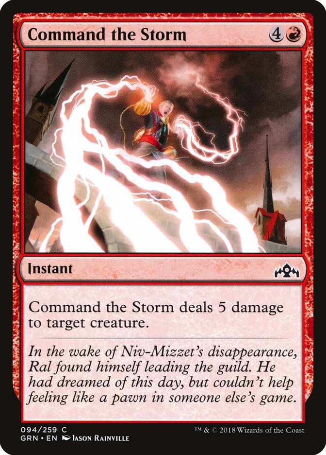 Command the Storm [Guilds of Ravnica] | Boutique FDB TCG