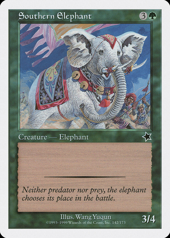 Southern Elephant [Starter 1999] | Boutique FDB TCG