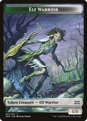 Copy // Elf Warrior Double-Sided Token [Double Masters Tokens] | Boutique FDB TCG