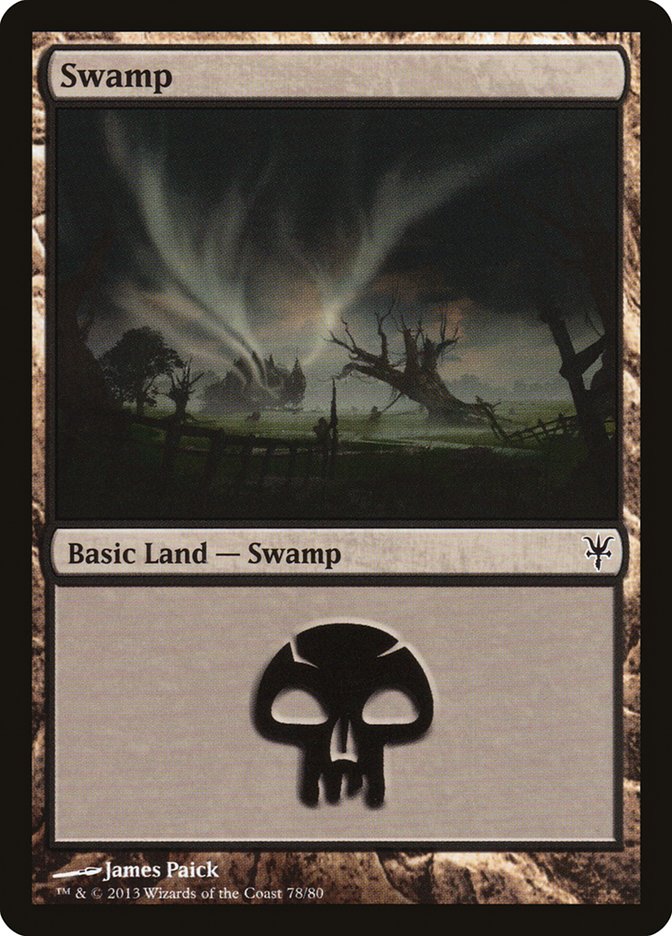 Swamp (78) [Duel Decks: Sorin vs. Tibalt] | Boutique FDB TCG