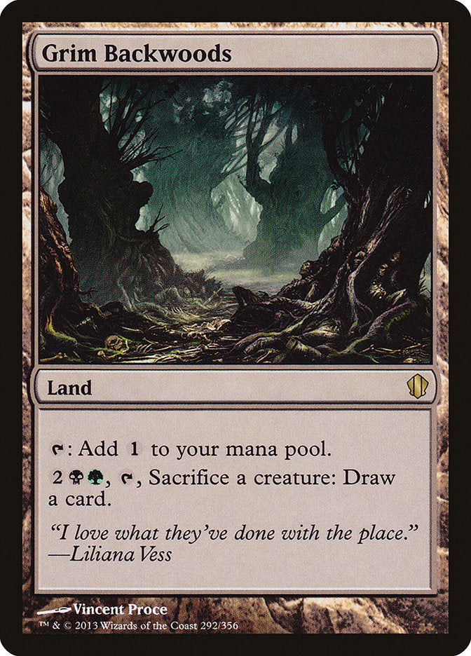 Grim Backwoods [Commander 2013] | Boutique FDB TCG