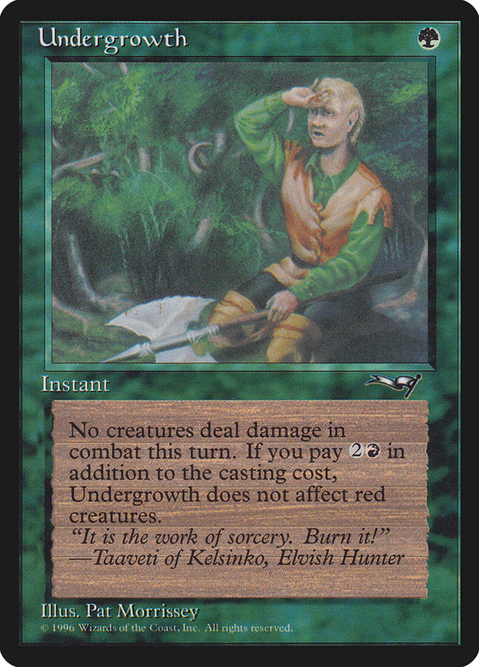 Undergrowth (Wiping Brow) [Alliances] | Boutique FDB TCG