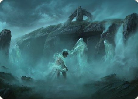 Fog on the Barrow-Downs Art Card [The Lord of the Rings: Tales of Middle-earth Art Series] | Boutique FDB TCG