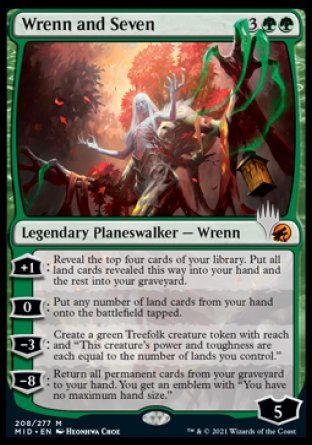 Wrenn and Seven (Promo Pack) [Innistrad: Midnight Hunt Promos] | Boutique FDB TCG