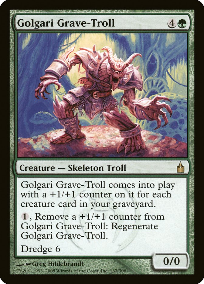 Golgari Grave-Troll [Ravnica: City of Guilds] | Boutique FDB TCG