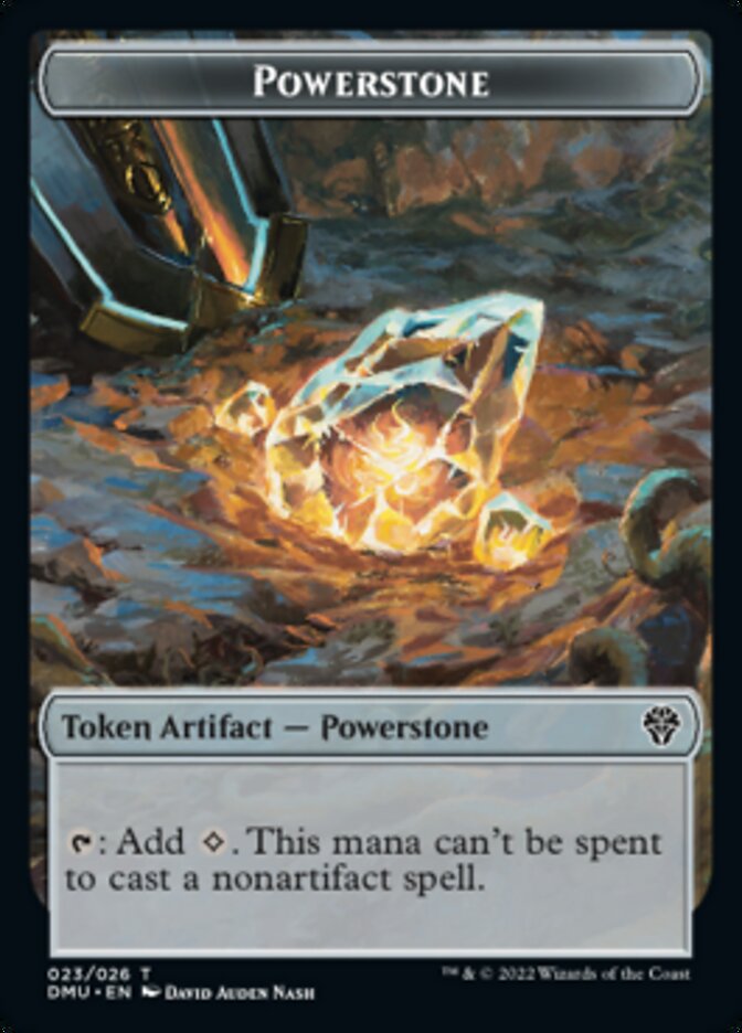 Powerstone Token [Dominaria United Tokens] | Boutique FDB TCG