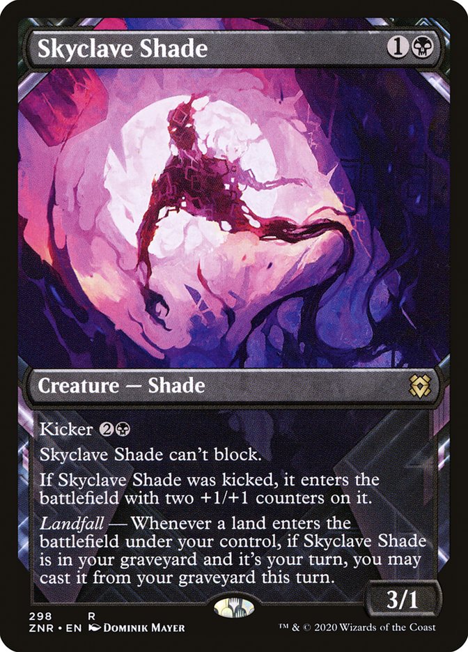 Skyclave Shade (Showcase) [Zendikar Rising] | Boutique FDB TCG