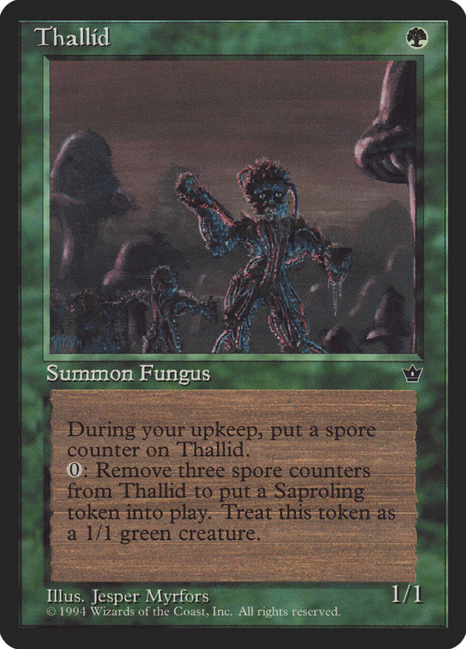 Thallid (Jesper Myrfors) [Fallen Empires] | Boutique FDB TCG