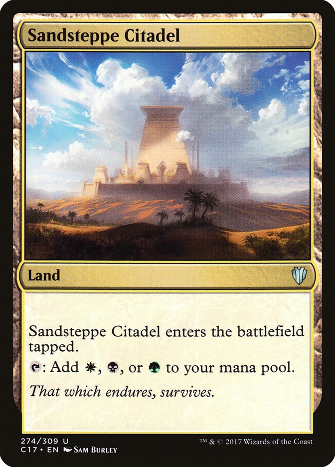 Sandsteppe Citadel [Commander 2017] | Boutique FDB TCG