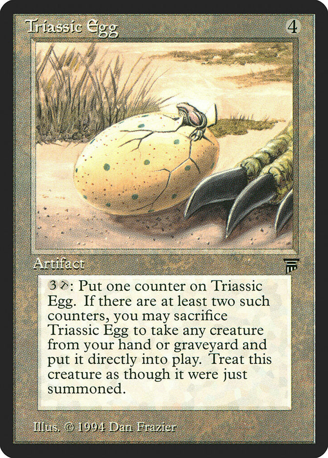 Triassic Egg [Legends] | Boutique FDB TCG