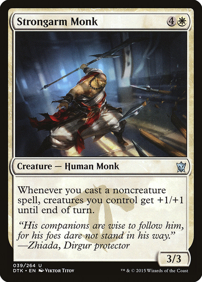 Strongarm Monk [Dragons of Tarkir] | Boutique FDB TCG