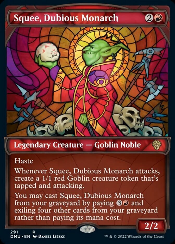 Squee, Dubious Monarch (Showcase) [Dominaria United] | Boutique FDB TCG