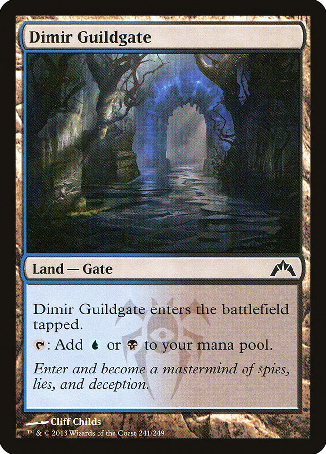 Dimir Guildgate [Gatecrash] | Boutique FDB TCG