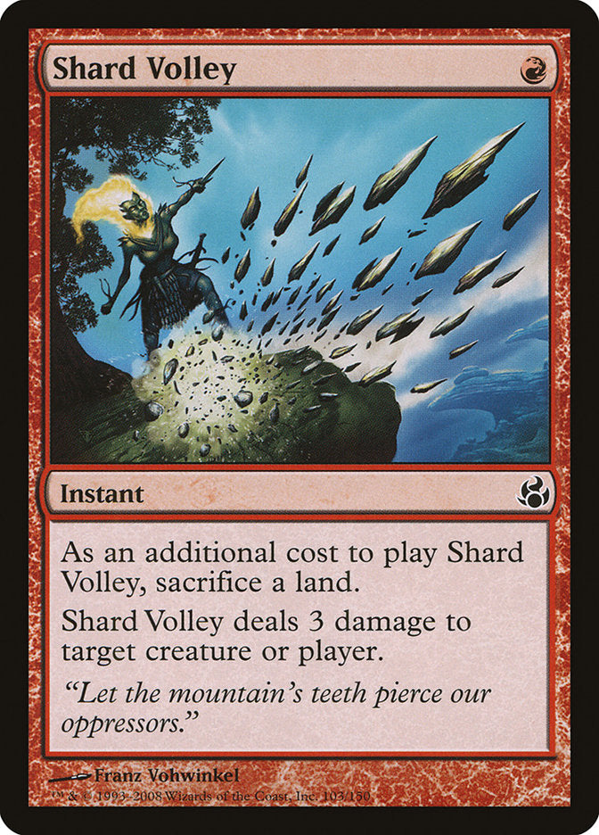 Shard Volley [Morningtide] | Boutique FDB TCG