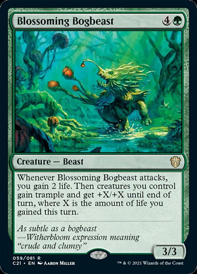 Blossoming Bogbeast [Commander 2021] | Boutique FDB TCG