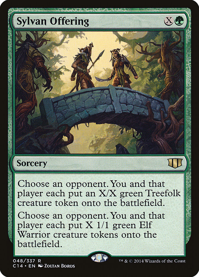 Sylvan Offering [Commander 2014] | Boutique FDB TCG