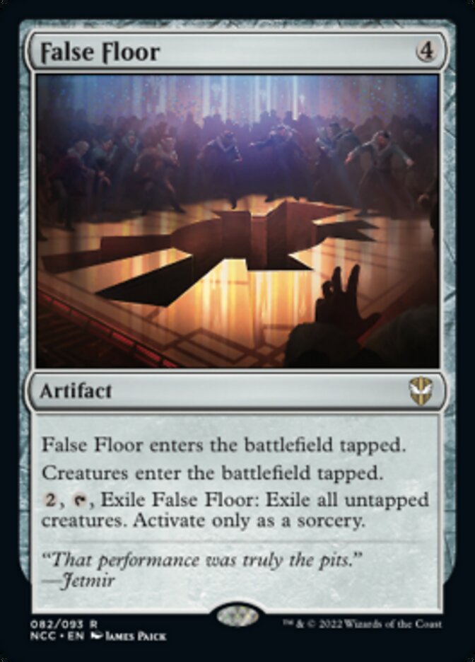 False Floor [Streets of New Capenna Commander] | Boutique FDB TCG