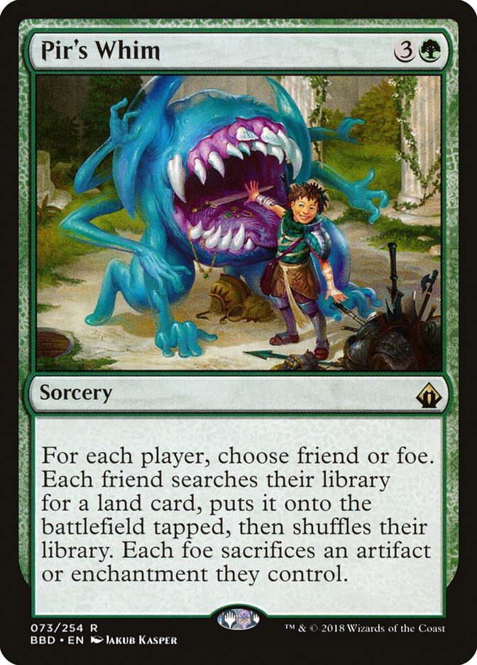 Pir's Whim [Battlebond] | Boutique FDB TCG