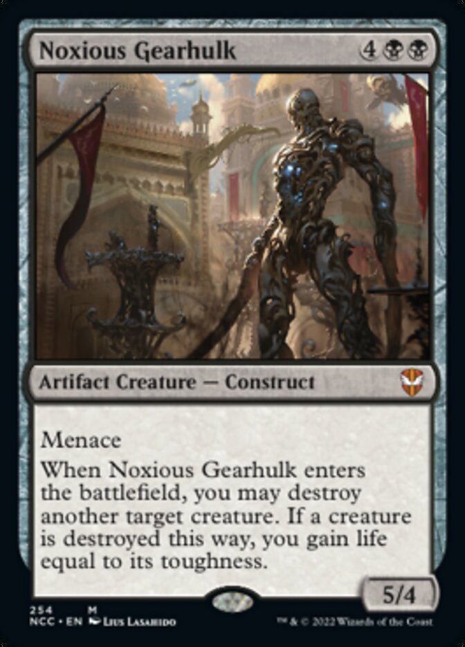 Noxious Gearhulk [Streets of New Capenna Commander] | Boutique FDB TCG