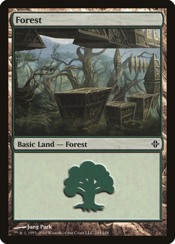 Forest (245) [Rise of the Eldrazi] | Boutique FDB TCG