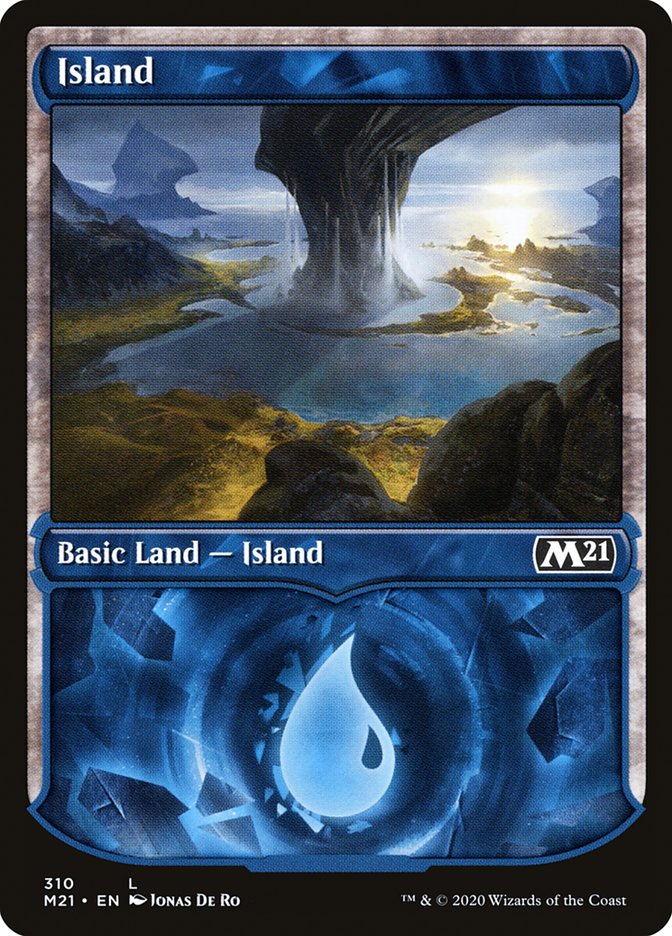 Island (310) (Showcase) [Core Set 2021] | Boutique FDB TCG