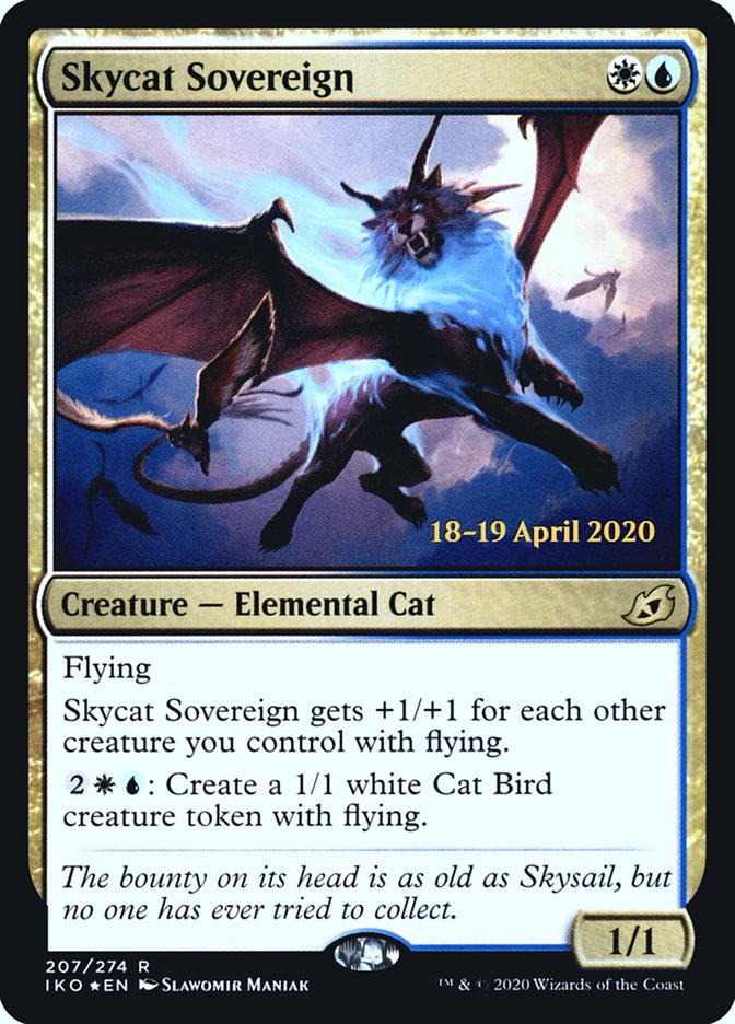 Skycat Sovereign [Ikoria: Lair of Behemoths Prerelease Promos] | Boutique FDB TCG