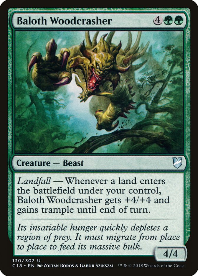 Baloth Woodcrasher [Commander 2018] | Boutique FDB TCG