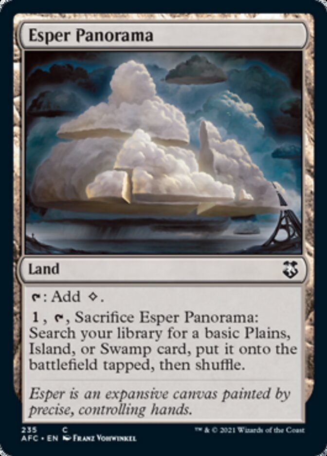 Esper Panorama [Dungeons & Dragons: Adventures in the Forgotten Realms Commander] | Boutique FDB TCG