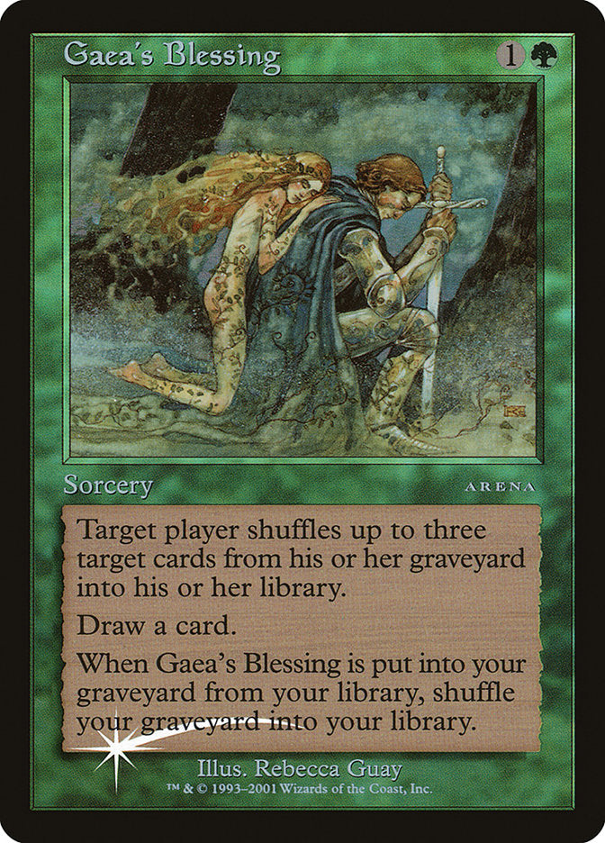 Gaea's Blessing [Arena League 2001] | Boutique FDB TCG