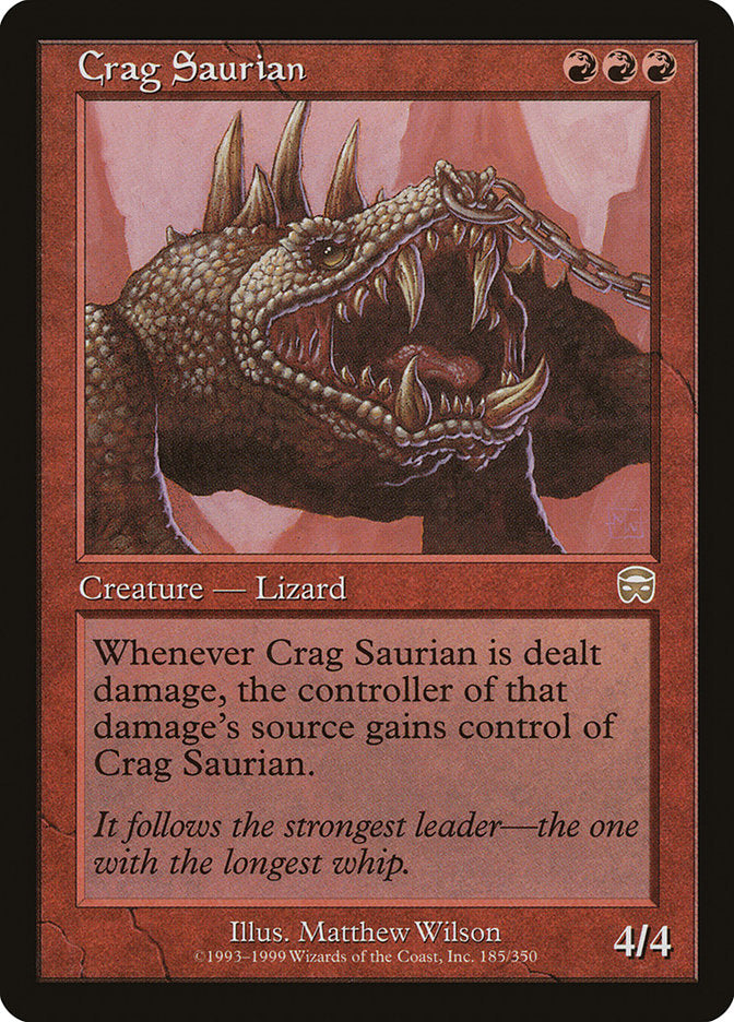 Crag Saurian [Mercadian Masques] | Boutique FDB TCG