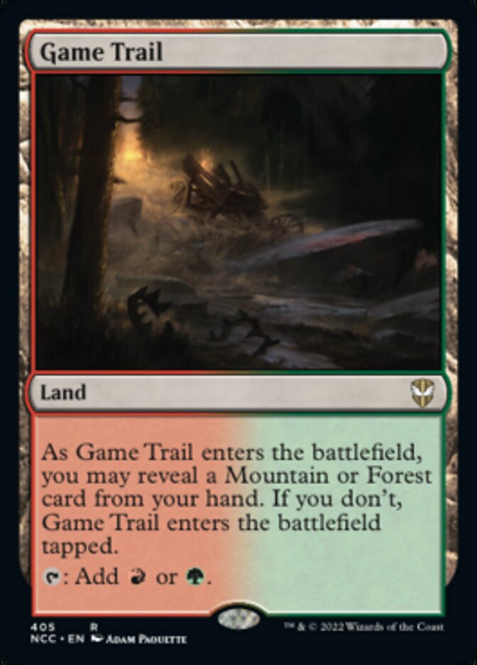 Game Trail [Streets of New Capenna Commander] | Boutique FDB TCG