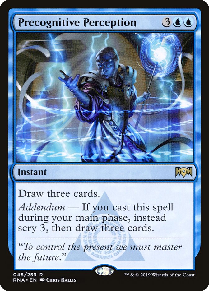 Precognitive Perception [Ravnica Allegiance] | Boutique FDB TCG