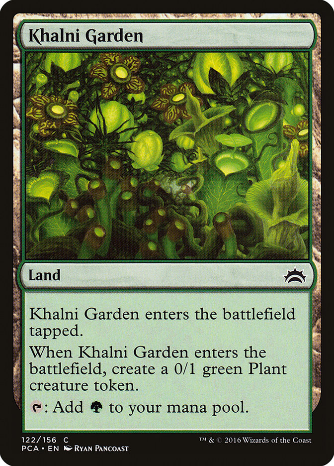 Khalni Garden [Planechase Anthology] | Boutique FDB TCG