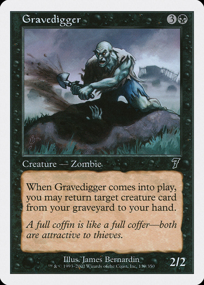 Gravedigger [Seventh Edition] | Boutique FDB TCG