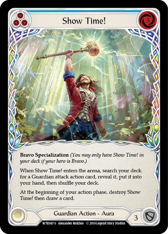 Show Time! [WTR047-S] (Welcome to Rathe)  Alpha Print Rainbow Foil | Boutique FDB TCG