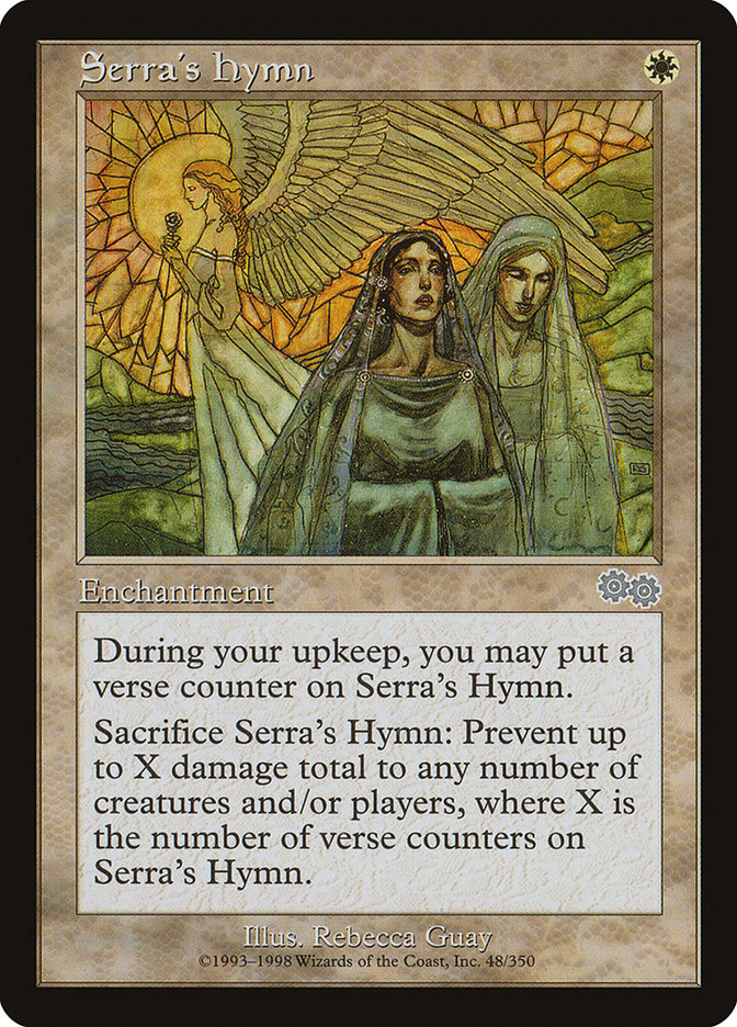 Serra's Hymn [Urza's Saga] | Boutique FDB TCG