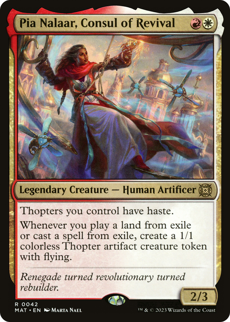 Pia Nalaar, Consul of Revival [March of the Machine: The Aftermath] | Boutique FDB TCG