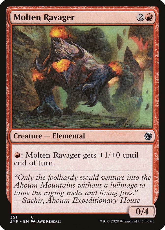 Molten Ravager [Jumpstart] | Boutique FDB TCG