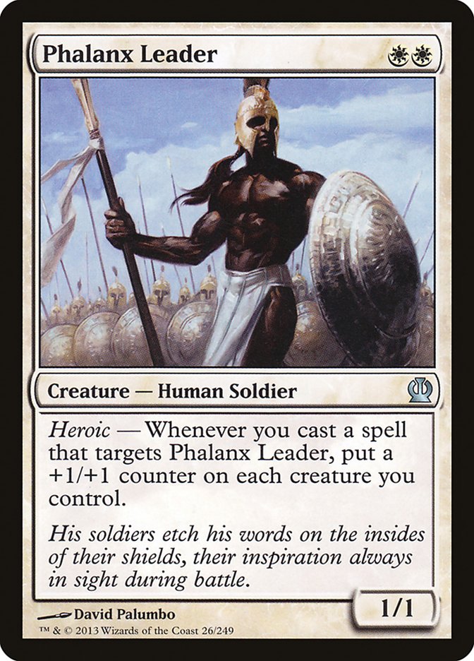 Phalanx Leader [Theros] | Boutique FDB TCG