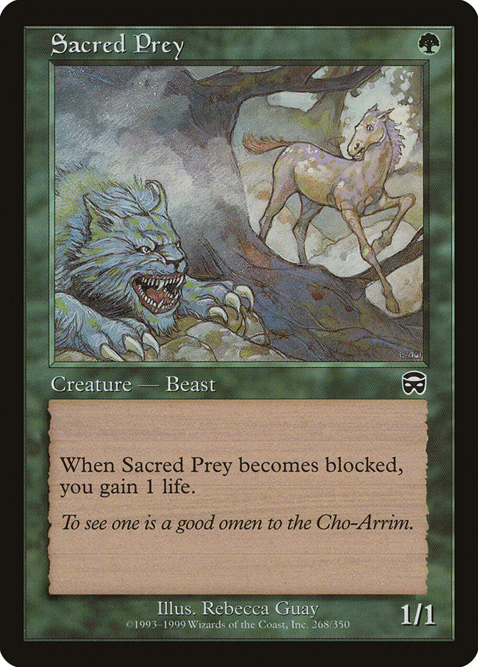Sacred Prey [Mercadian Masques] | Boutique FDB TCG